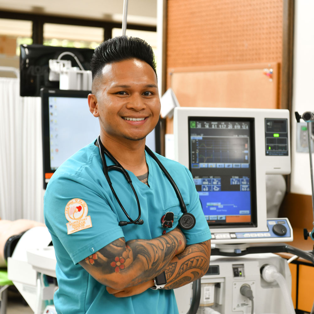 Student now working in the healthcare industry