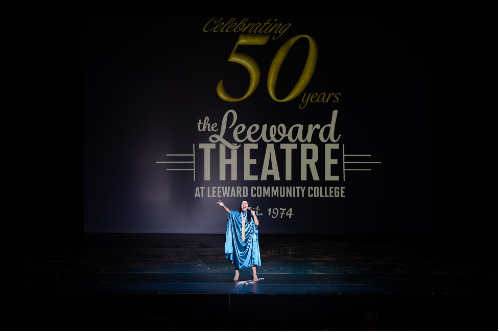 50th theatre sign